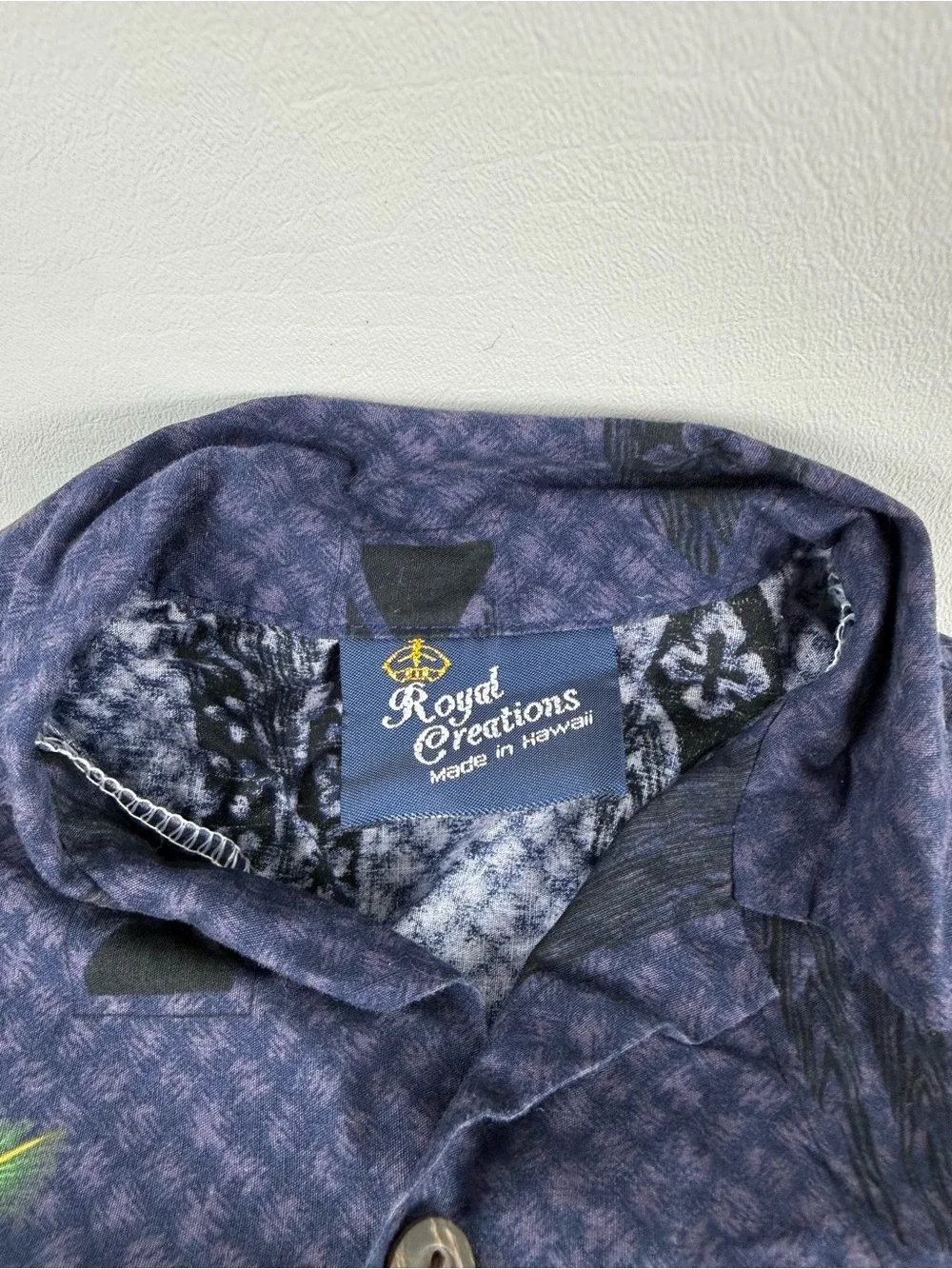 Vintage Royal Creations Made in Hawaii Kids Hawaiian Shirt Shorts Set Woodie Car